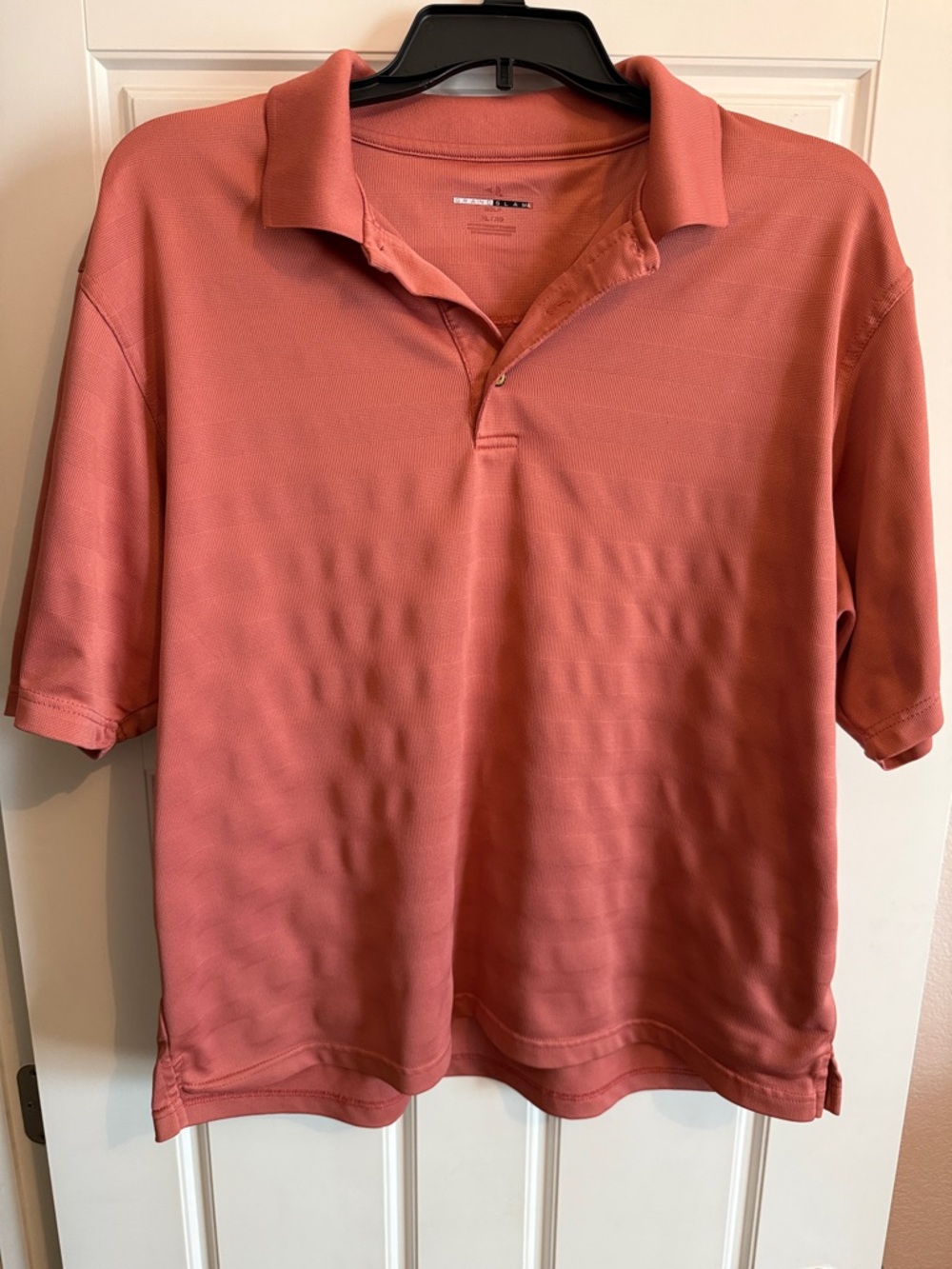 Grand Slam Men's Polo - Coral XL